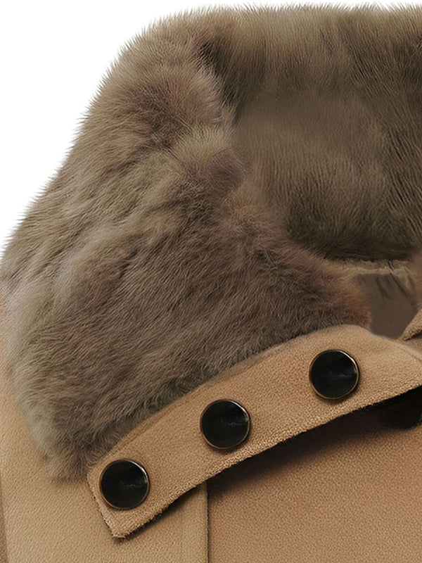 Warme Winterjas Incl. Bontvoering Voor Dames - Vienna