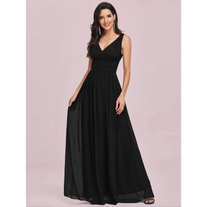 Elegante Jurk Incl. V-hals | Maxi