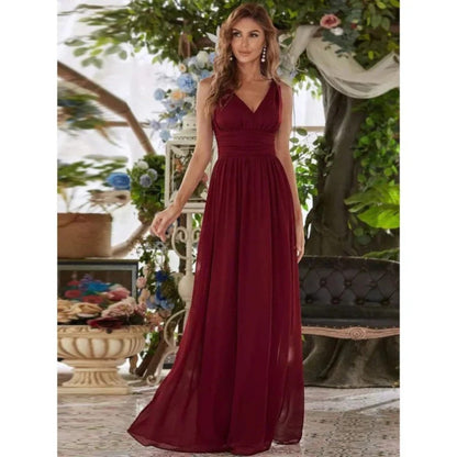 Elegante Jurk Incl. V-hals | Maxi