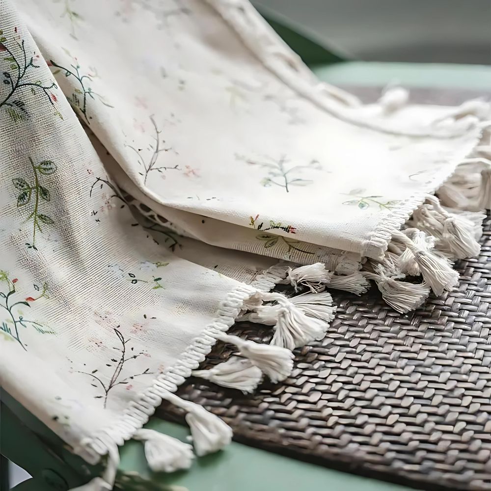 Dromerige Weide Kantgordijn