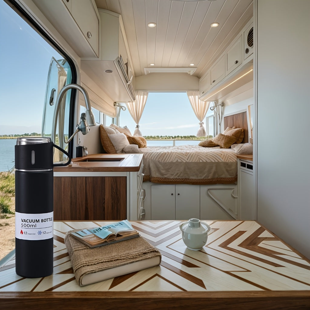 Altijd Warm of Fris – Thermosfles met Beker voor Elk Moment