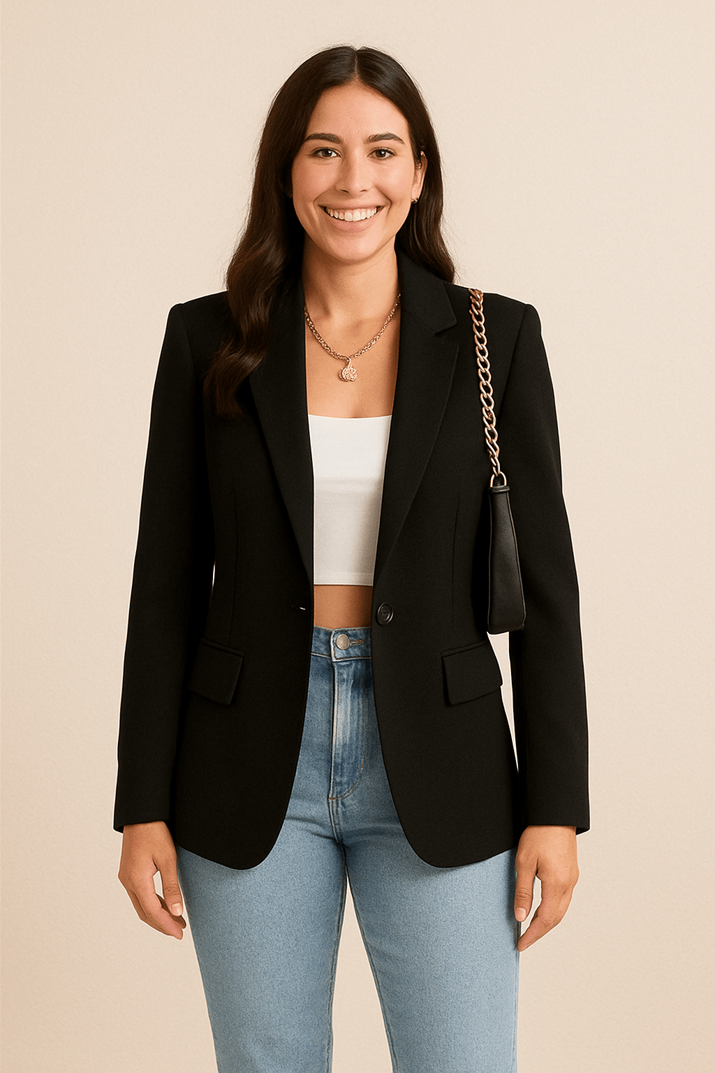 Damesmode Blazer – Tailored Streetwear Chic Jacket
