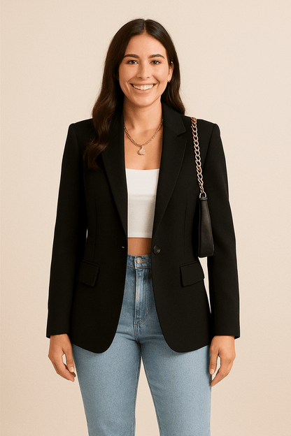 Damesmode Blazer – Tailored Streetwear Chic Jacket