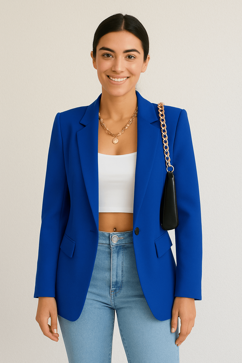 Damesmode Blazer – Tailored Streetwear Chic Jacket