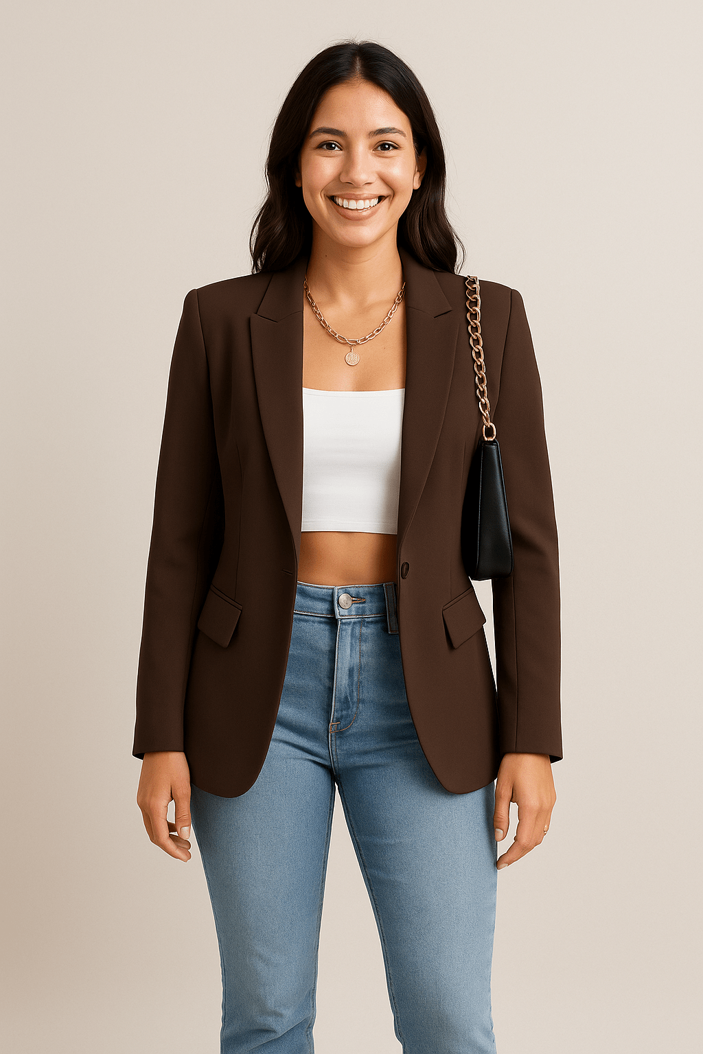 Damesmode Blazer – Tailored Streetwear Chic Jacket