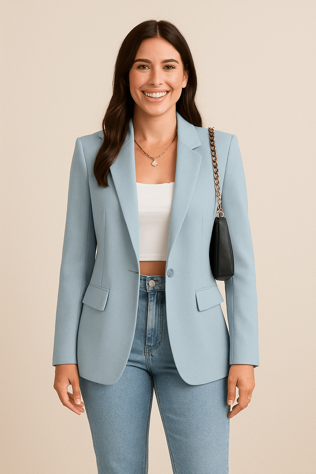 Damesmode Blazer – Tailored Streetwear Chic Jacket