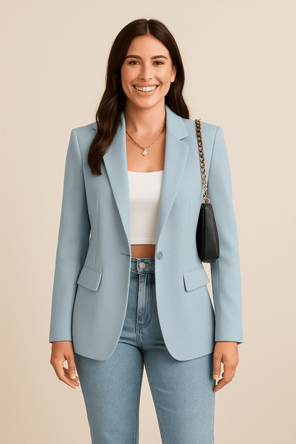 Damesmode Blazer – Tailored Streetwear Chic Jacket