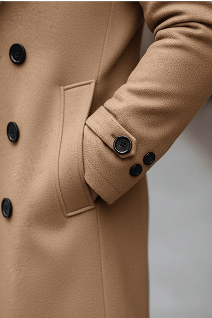 Wendbarer Herren-Trenchcoat | Taillierter Schnitt und raffiniertes Design