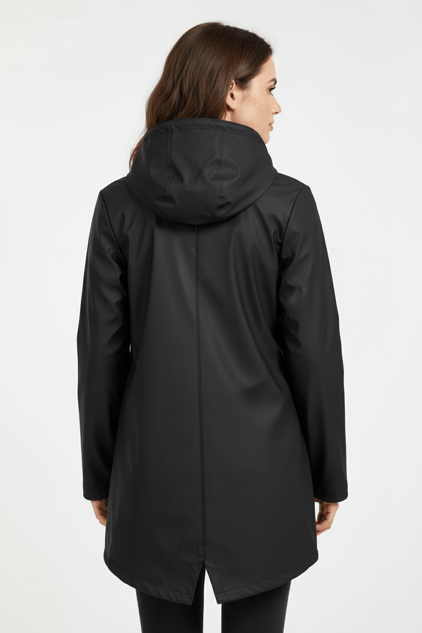 Dames Gewatteerde Trenchcoat | Waterbestendige Mid-Length Jas met Tailored Fit