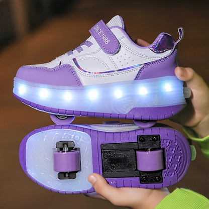 FlashRider – Lichtspektakel Roller Sneakers ten Kinderen