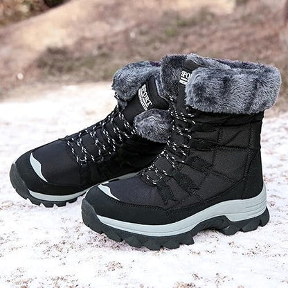 Waterdichte Sneeuwlaarzen Dames Mid Calf - Perfect voor Winter