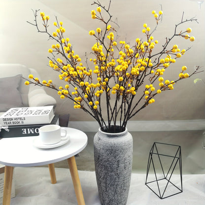 BerryGlow Bessenstelen – 4 Stuks Glanzende Kunsttakken voor Feestelijke Decoratie