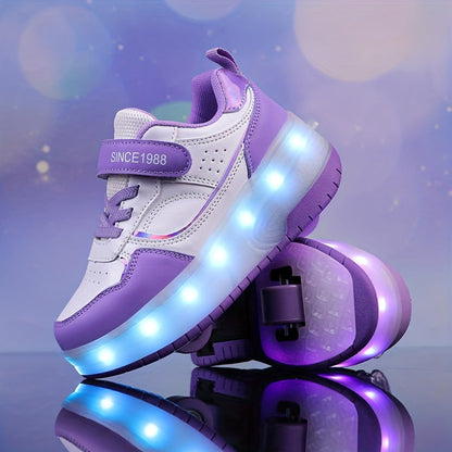 FlashRider – Lichtspektakel Roller Sneakers ten Kinderen