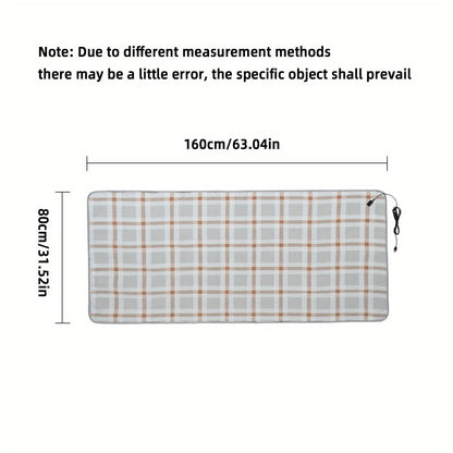 Elektrisch Dekens met Afstandsbediening, USB Verwarmd Matras, 5 Temperatuurinstellingen