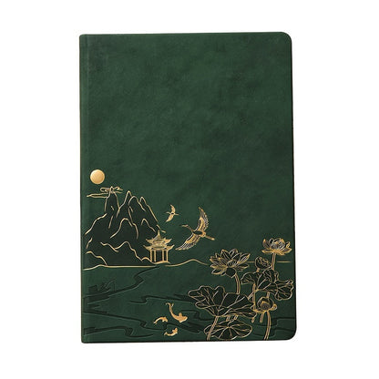 AuroraScript Notitieboekset – Verfijnd Schrijven met Veranderende Glans