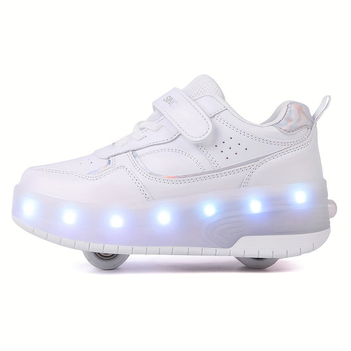 FlashRider – Lichtspektakel Roller Sneakers ten Kinderen