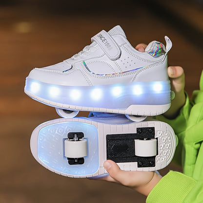 FlashRider – Lichtspektakel Roller Sneakers ten Kinderen
