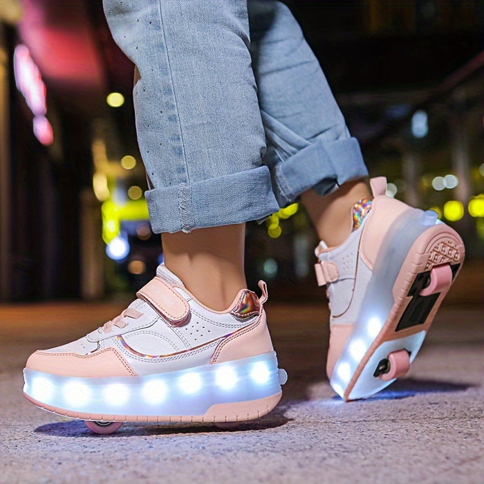 FlashRider – Lichtspektakel Roller Sneakers ten Kinderen