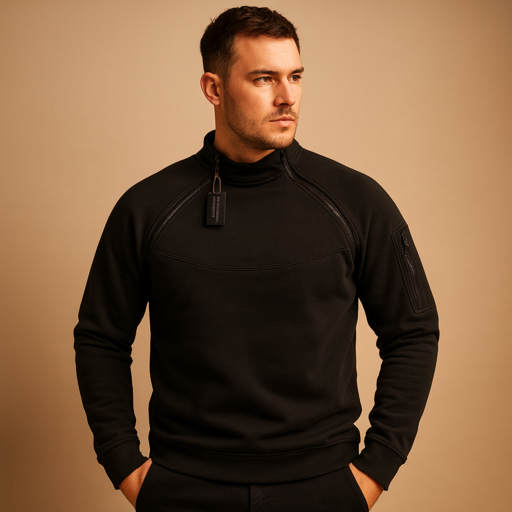 Heren Crew Neck Trui | Regular Fit Brei met Strakke, Alledaagse Stijl