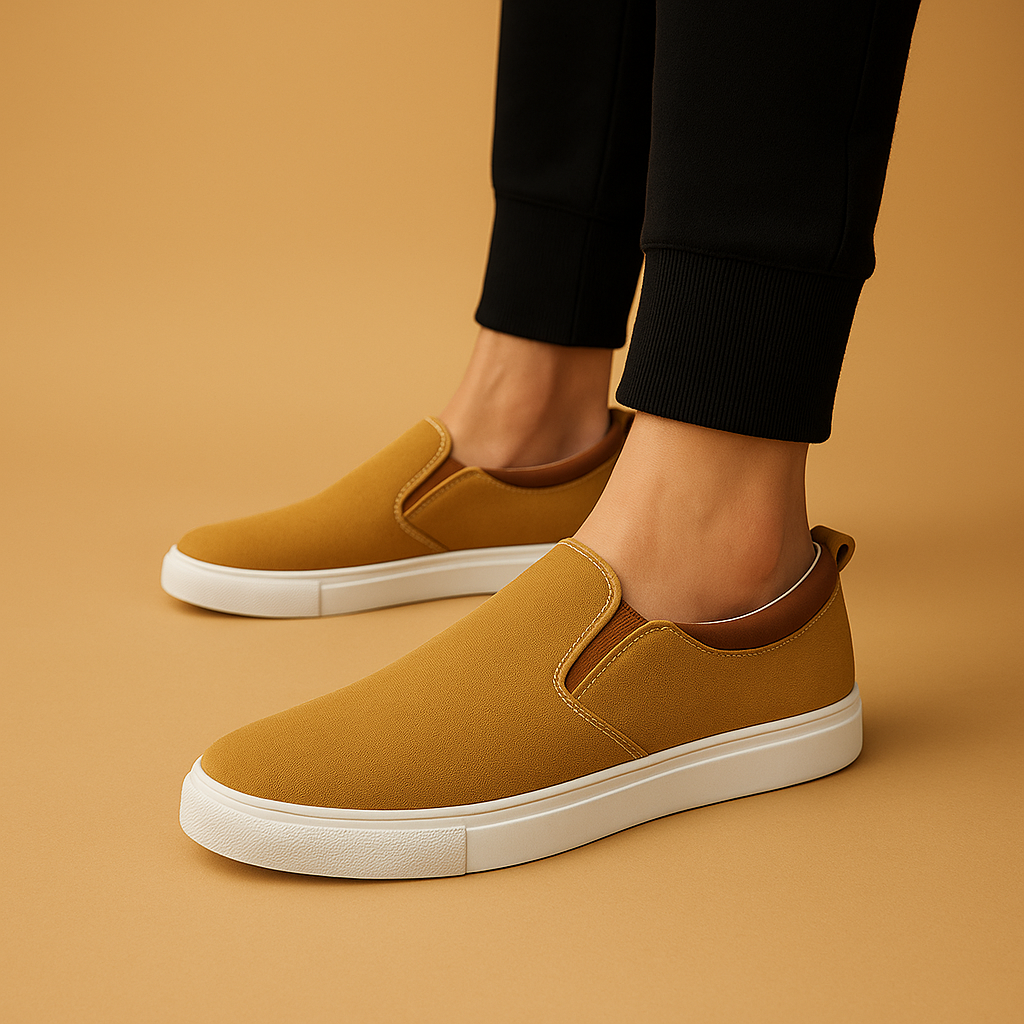 Heren Ademend Instap Loafers – Moderne Comfort en Tijdloze Stijl