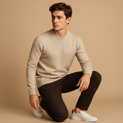 Heren Ademend Instap Loafers – Moderne Comfort en Tijdloze Stijl