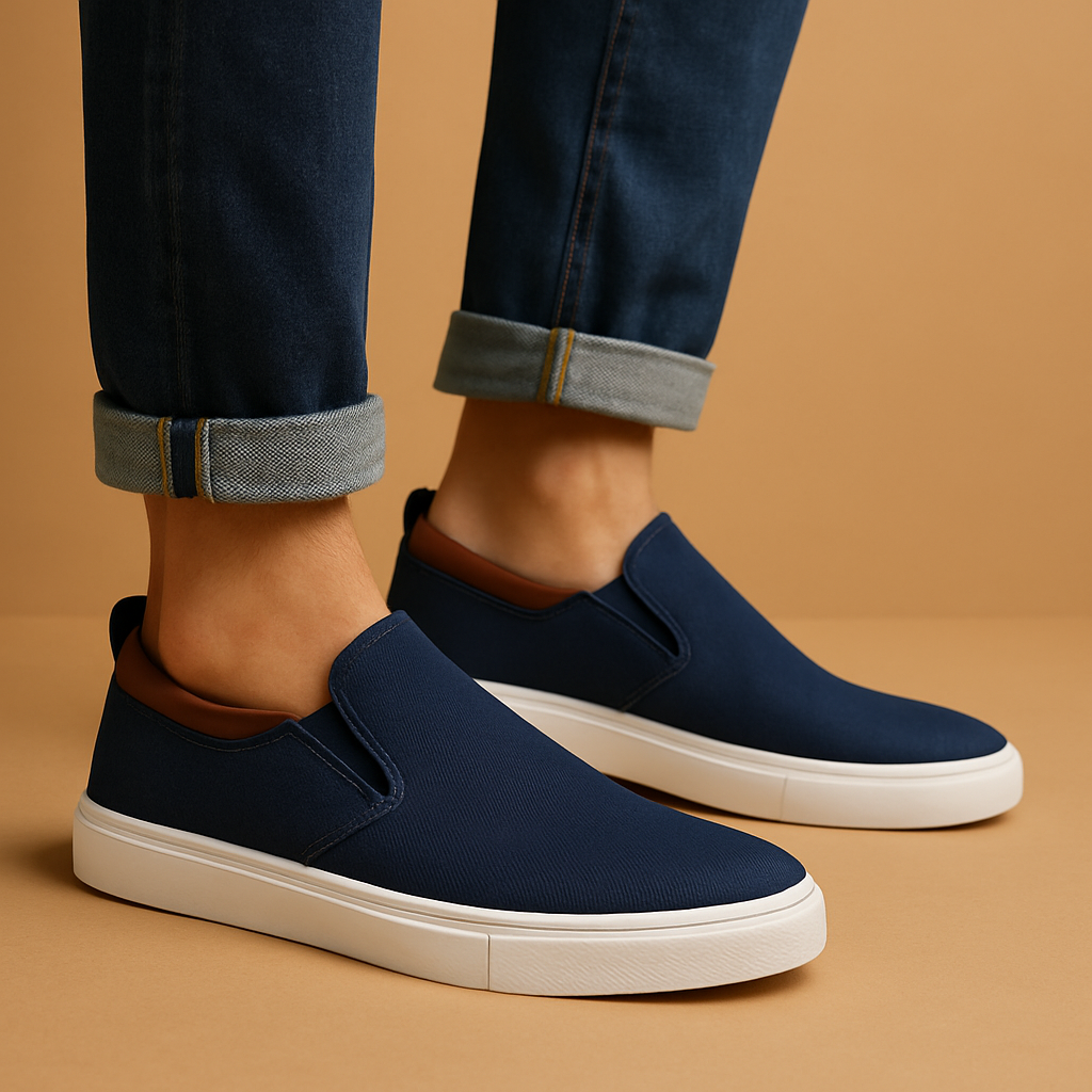 Heren Ademend Instap Loafers – Moderne Comfort en Tijdloze Stijl