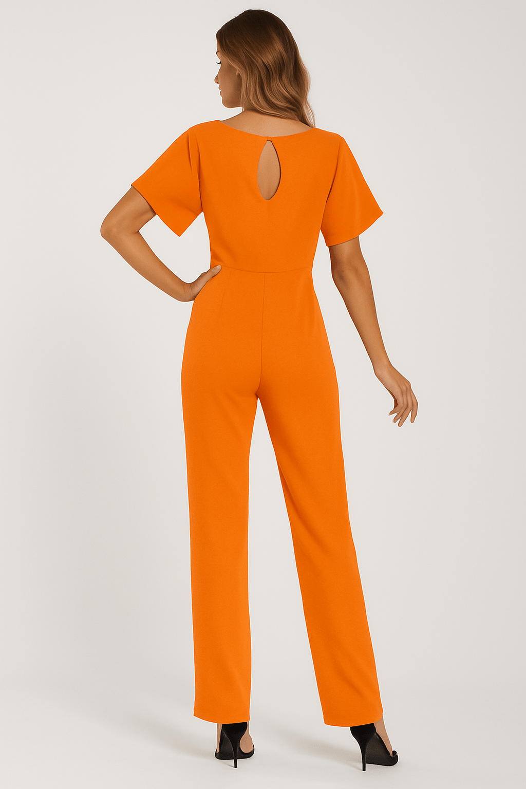 Dames Jumpsuit met Strik Taille – Moeiteloze Stijl in Één Stuk