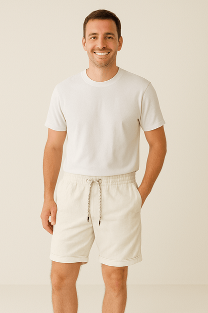 Heren Cord Shorts | Casual Comfort