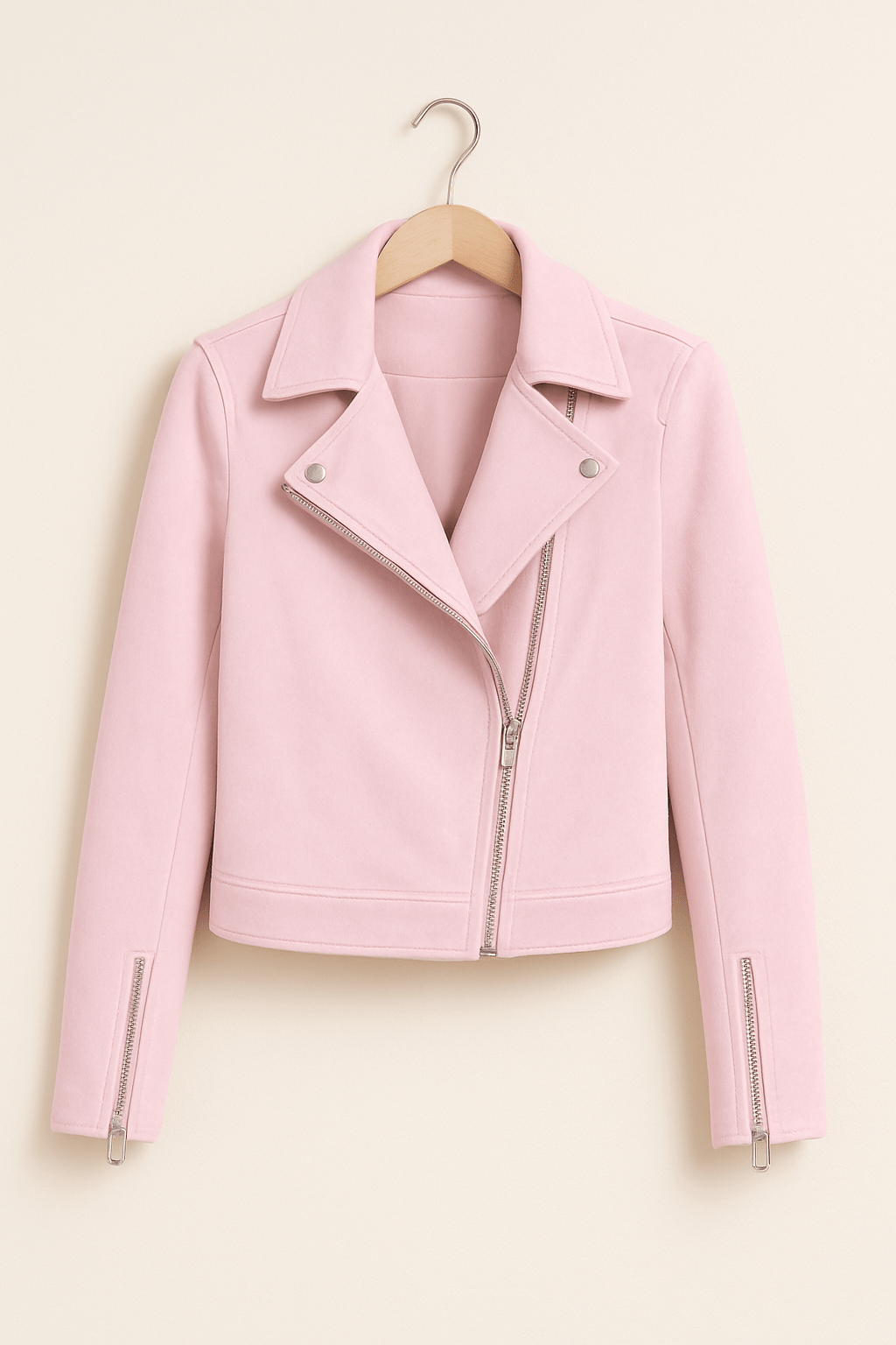 Suède Look Bikerjas voor Dames | Cool & Elegant