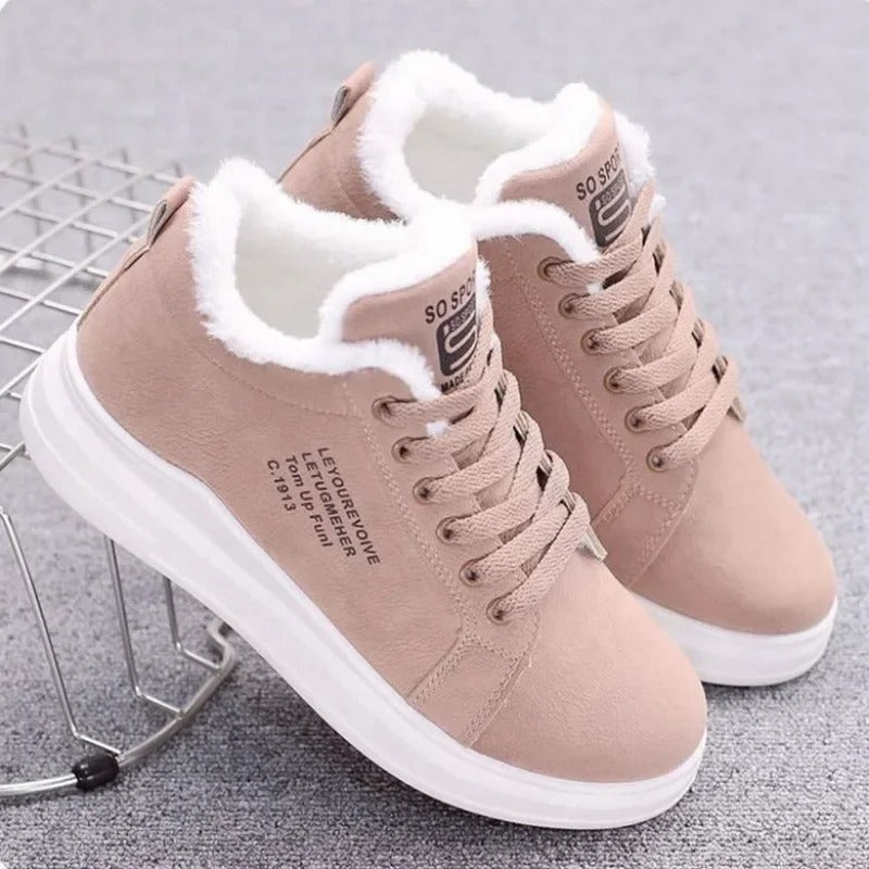 Dames Platform Sneeuw Sneakers | Warm, Comfortabel en Stylish
