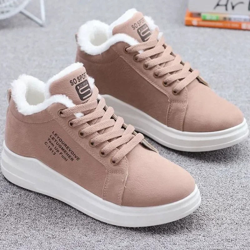 Dames Platform Sneeuw Sneakers | Warm, Comfortabel en Stylish