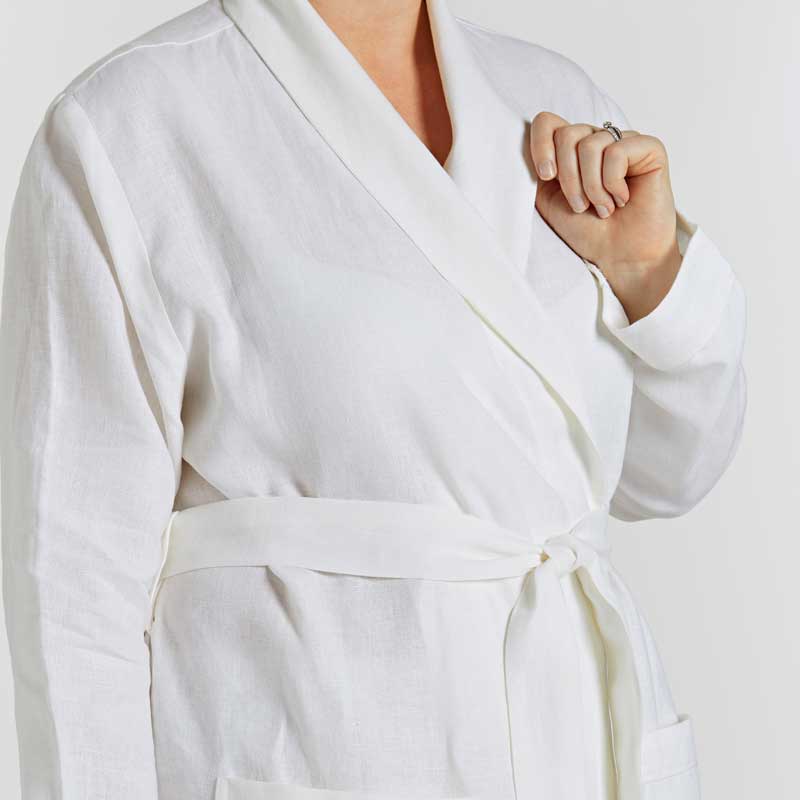 Hennep Linnen Badjas - Lazy Linen