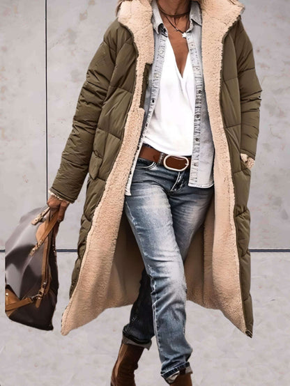 Warme En Comfortabele Omkeerbare Winterjas Incl. zachte Voering - Melany