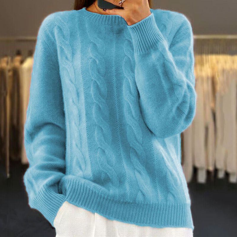 Knitted Winter Sweater for Women – Warmth and Elegance for the Season